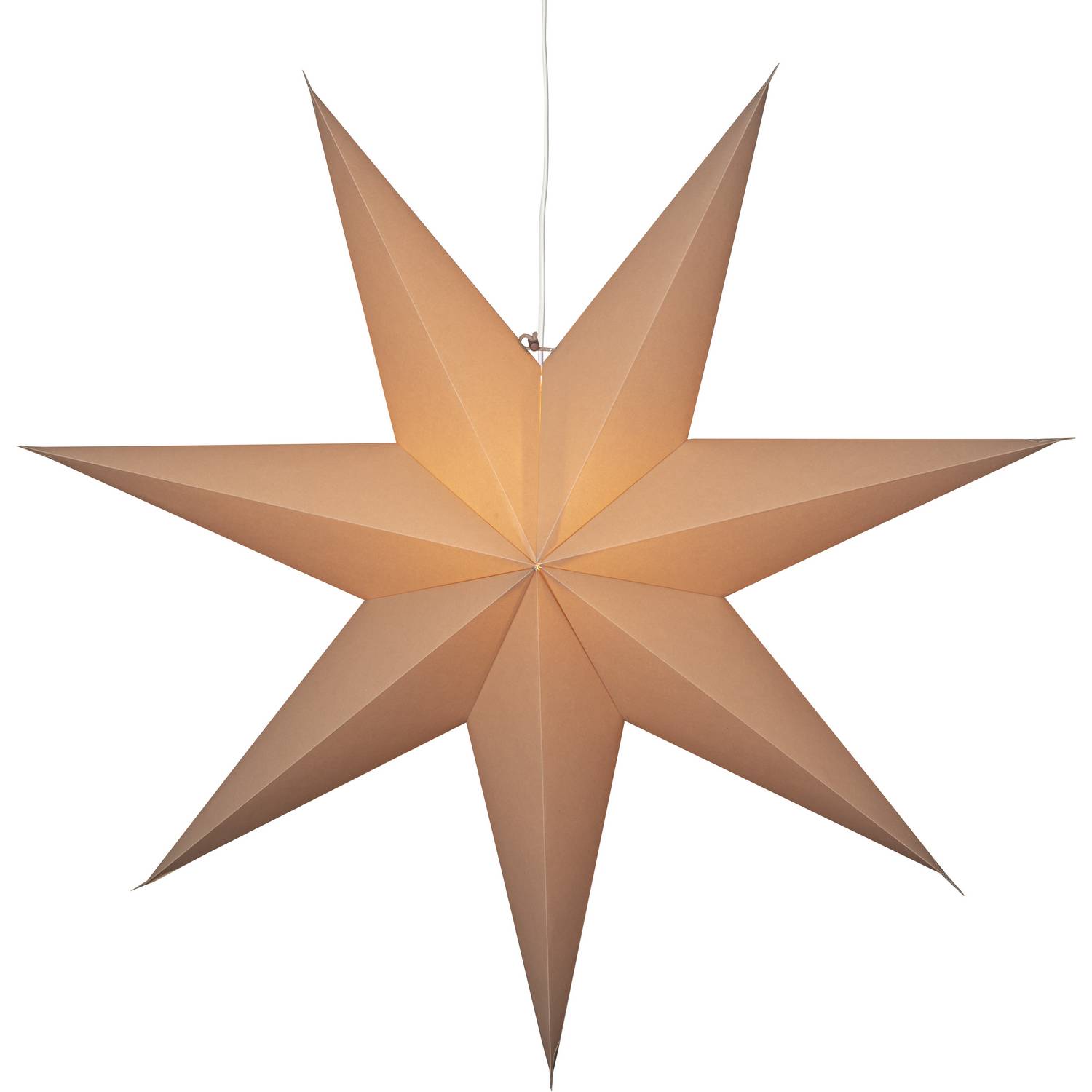 Adventsstjärna Star Trading Plain Papperstjärna 90 cm