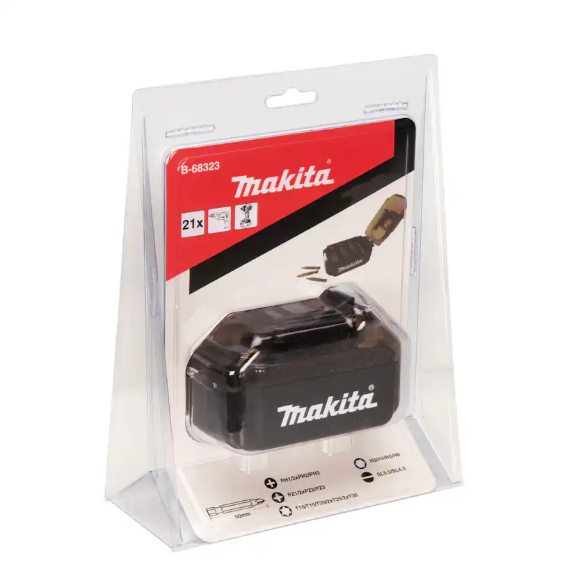 Bitssats Makita B-68323 21 delar