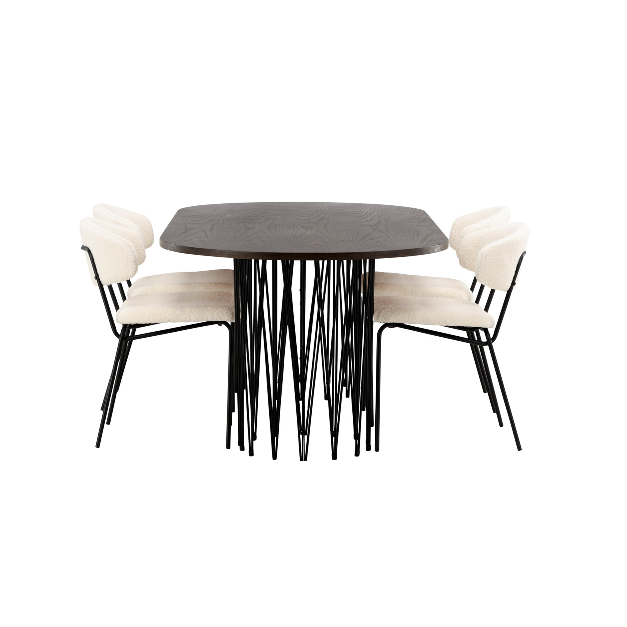 Matgrupp furniture/fashion Stone med 4 Chico Stolar
