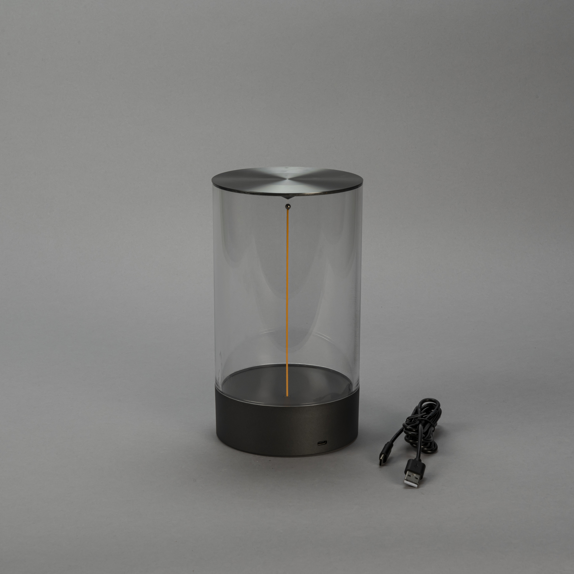 Bordslampa Gnosjö Konstsmide Edison M USB Portabel