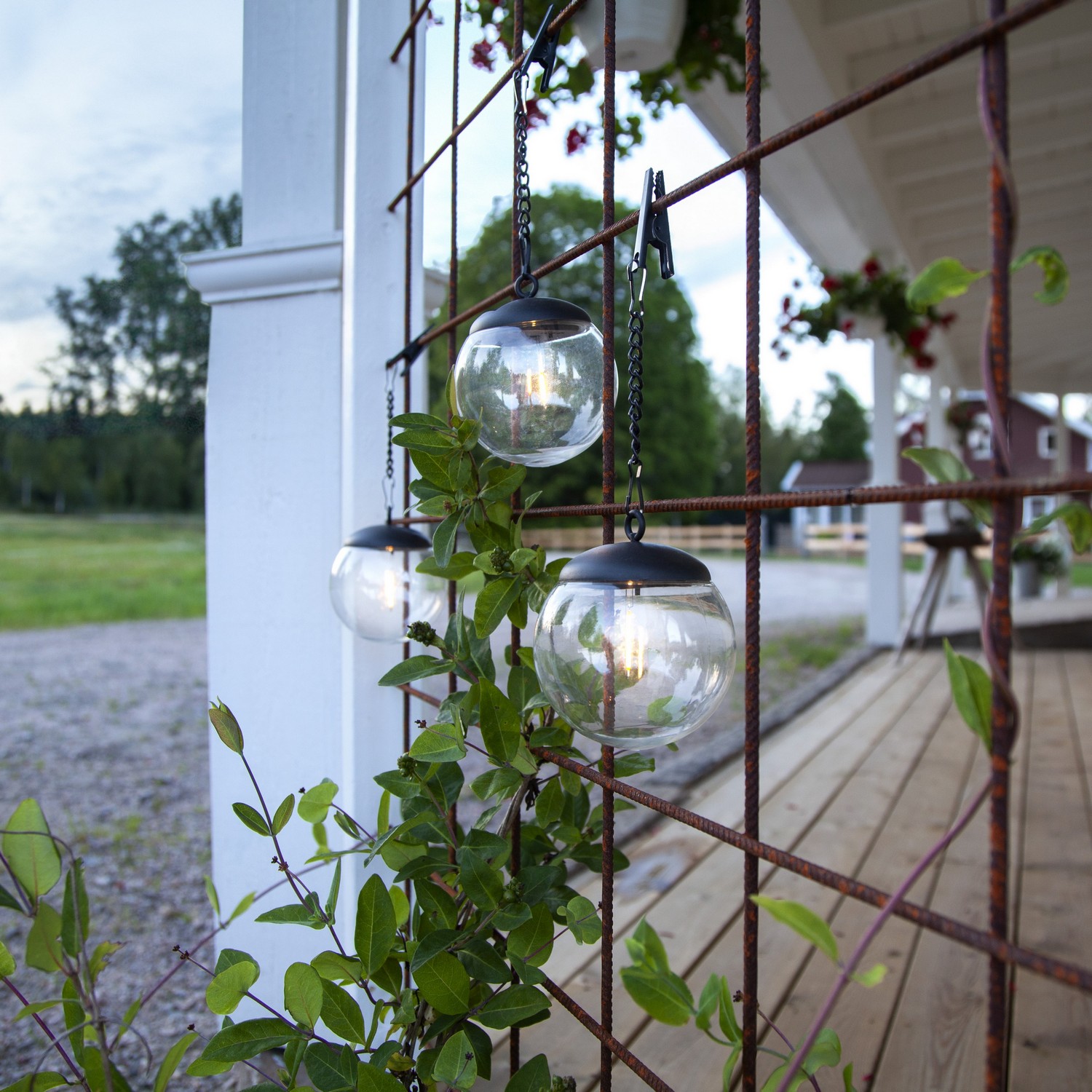 Solcellsdekoration Star Trading 3p Solc Dek GlobeHäng