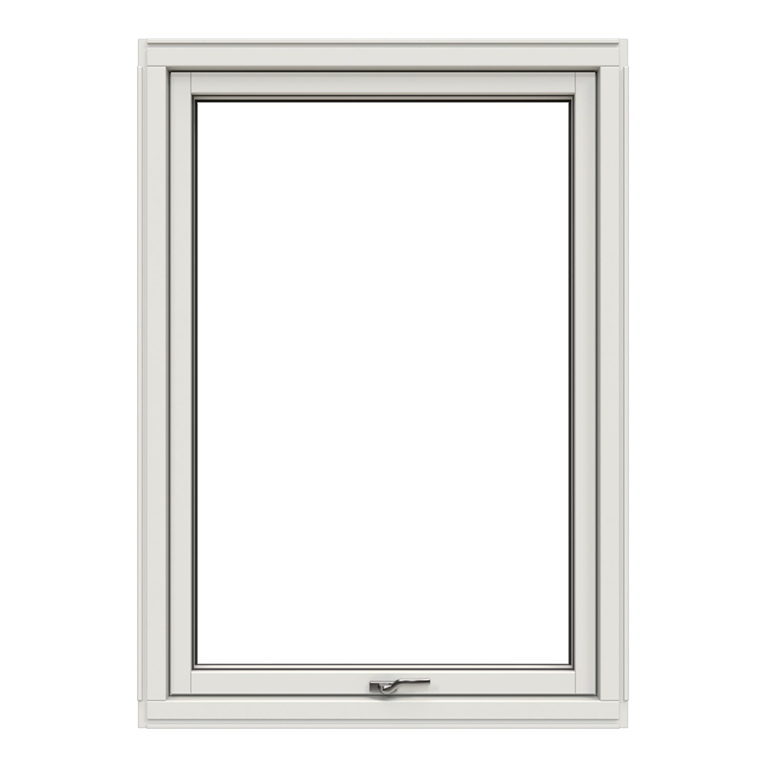 Vridfönster NorDan NTech 3-Glas Aluminium Lagerfört
