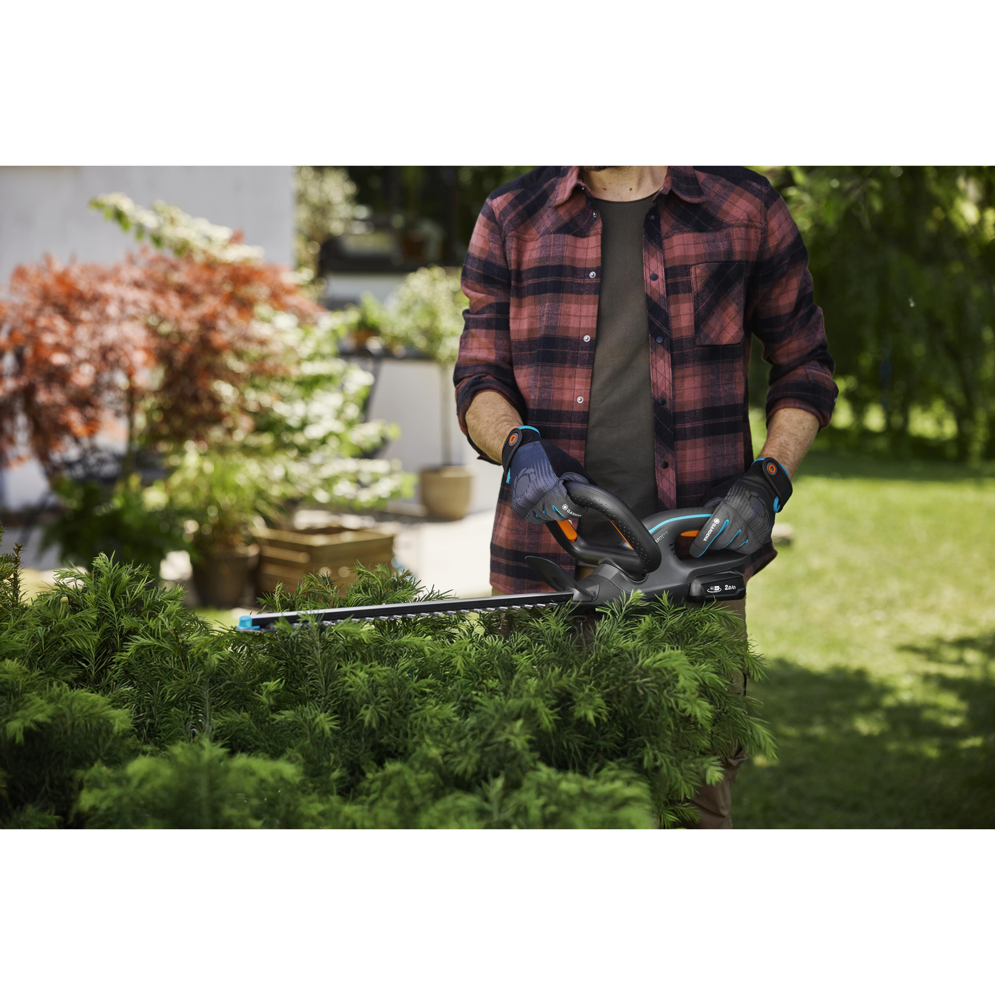 Häcksax Gardena EasyCut 45/18V P4A Med Batteri & Laddare