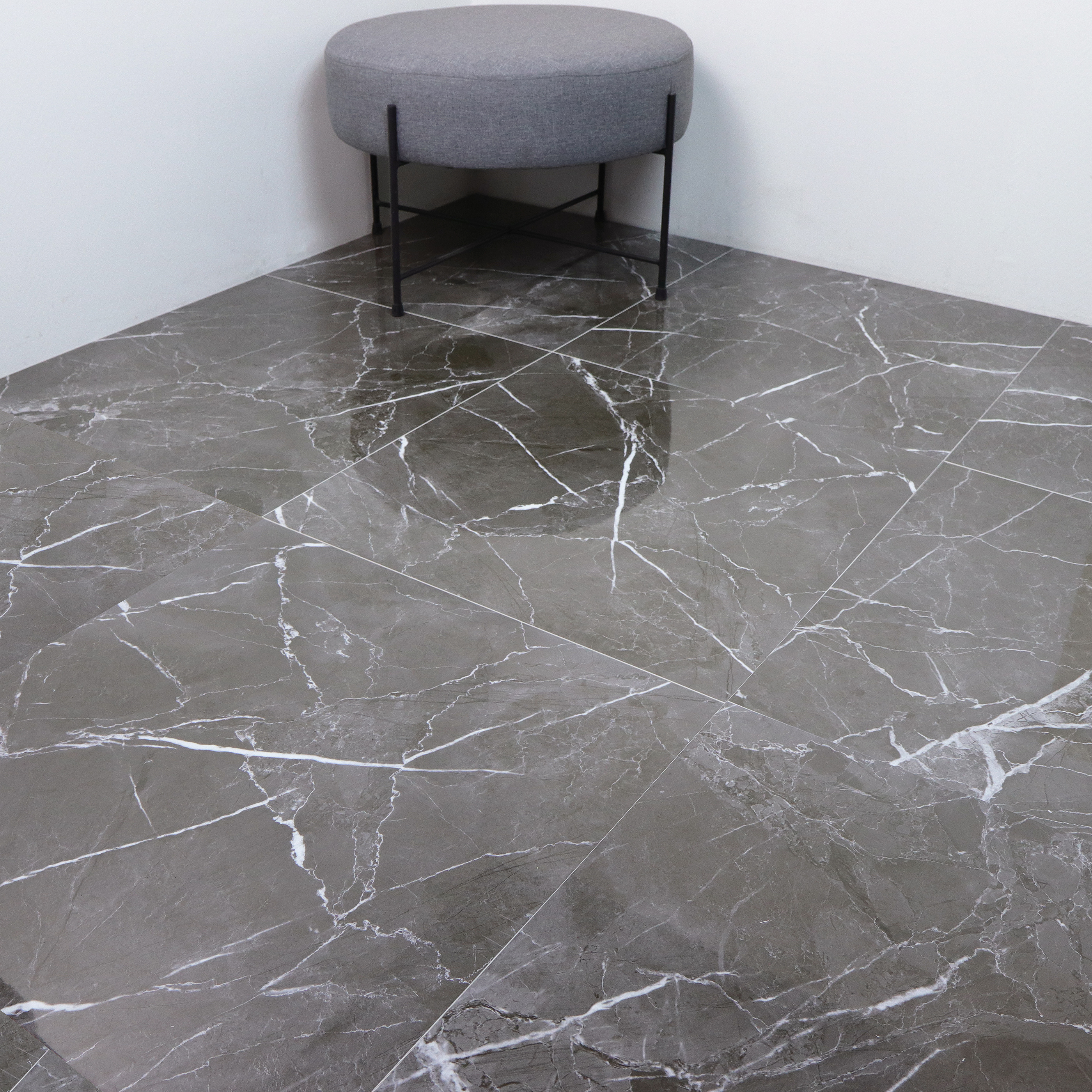 Klinker Tenfors Aura Marengo Blank Rak Kant 60x60 cm