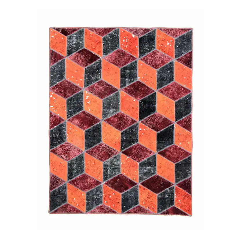 Persisk Patchworkmatta Arkiio Flerfärgad 132x189