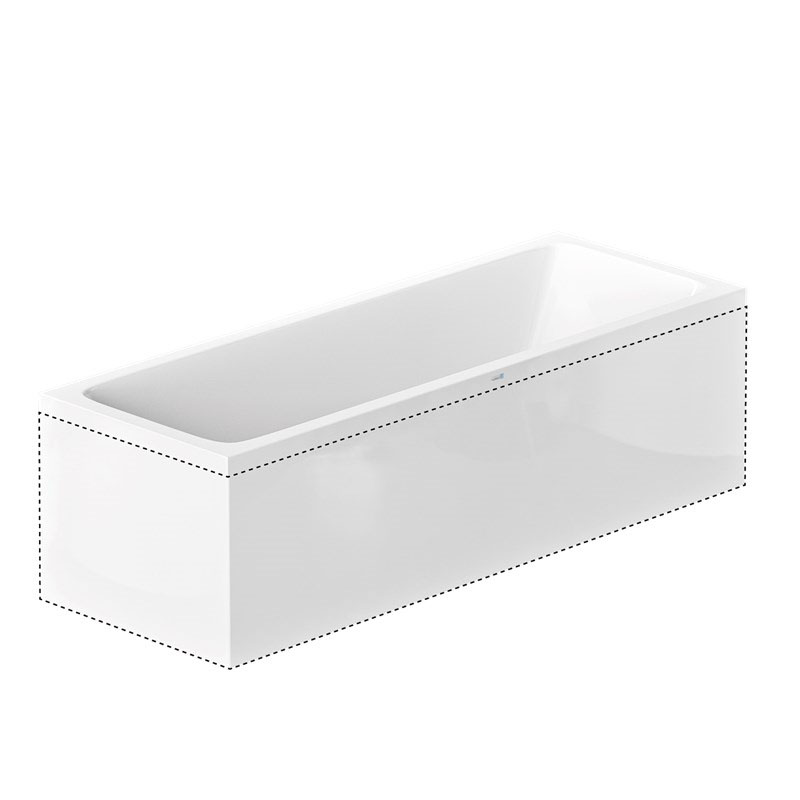 L-Panel Nordhem till Badkar Saltholmen