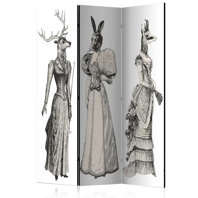 Rumsavdelare Arkiio Chic Zoo 135x172 cm