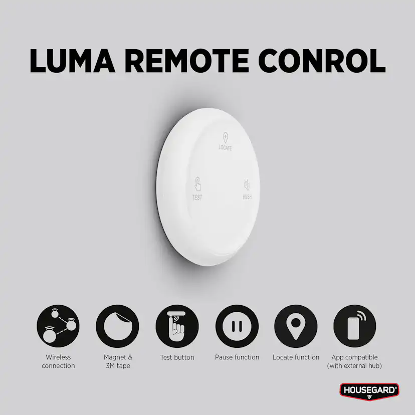 Trådlös Fjärrkontroll Housegard Luma
