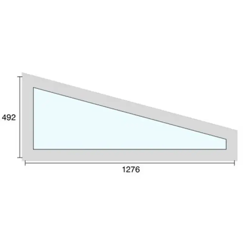 Gavelspetsfönster Landskap Par Robust Vår till Höst