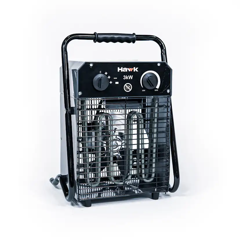 Värmefläkt Hawk 3kW 1-fas