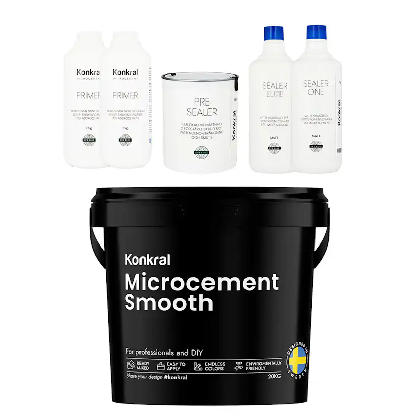 Paket 20 kvm Sand Sealer One Sealer One 2.Sand 20 kvm