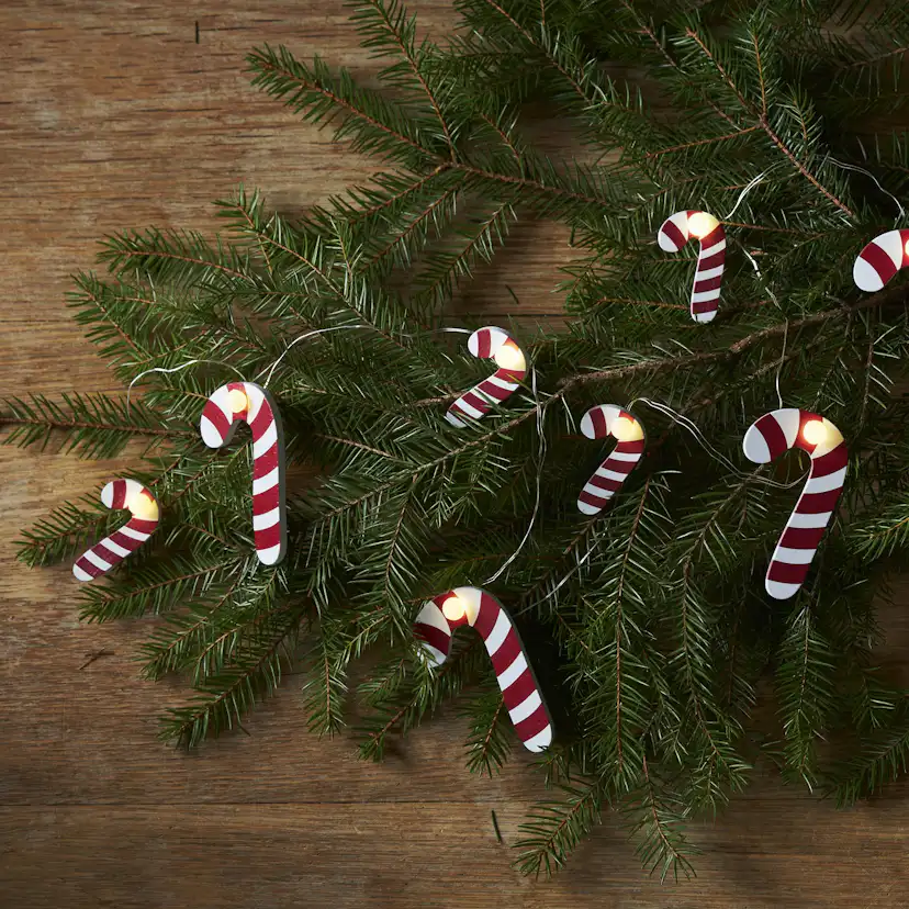 Ljusslinga Star Trading CandyCane