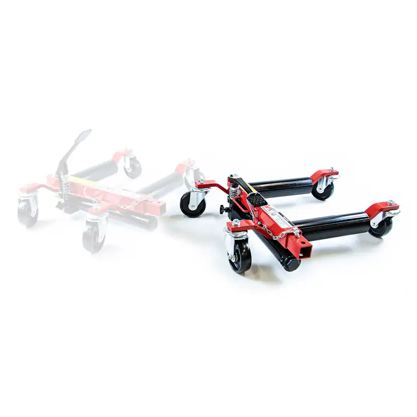 Hydraulisk hjuldolly Hawk med Länkhjul 680 kg