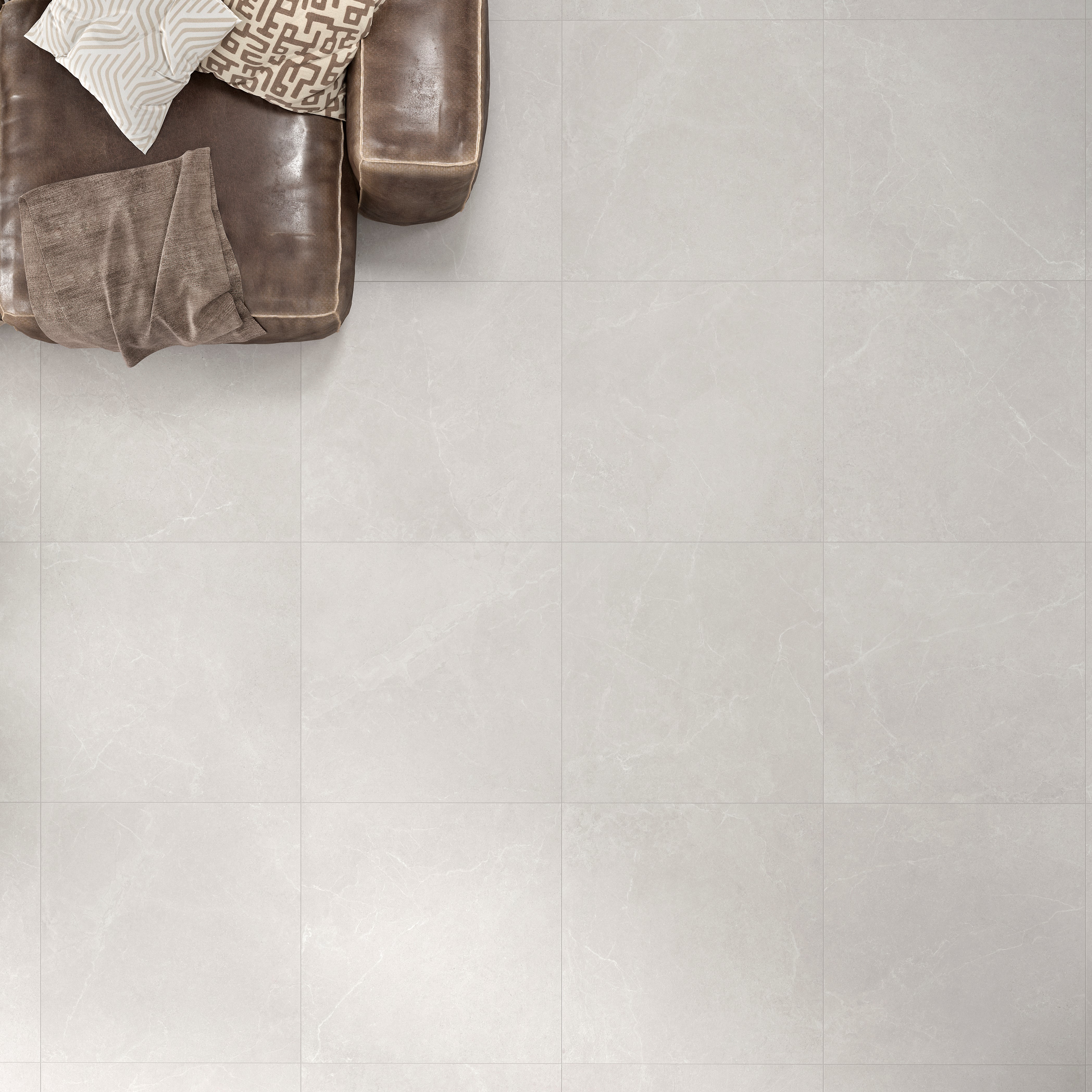 Klinker Tenfors Storm White 60x60 cm