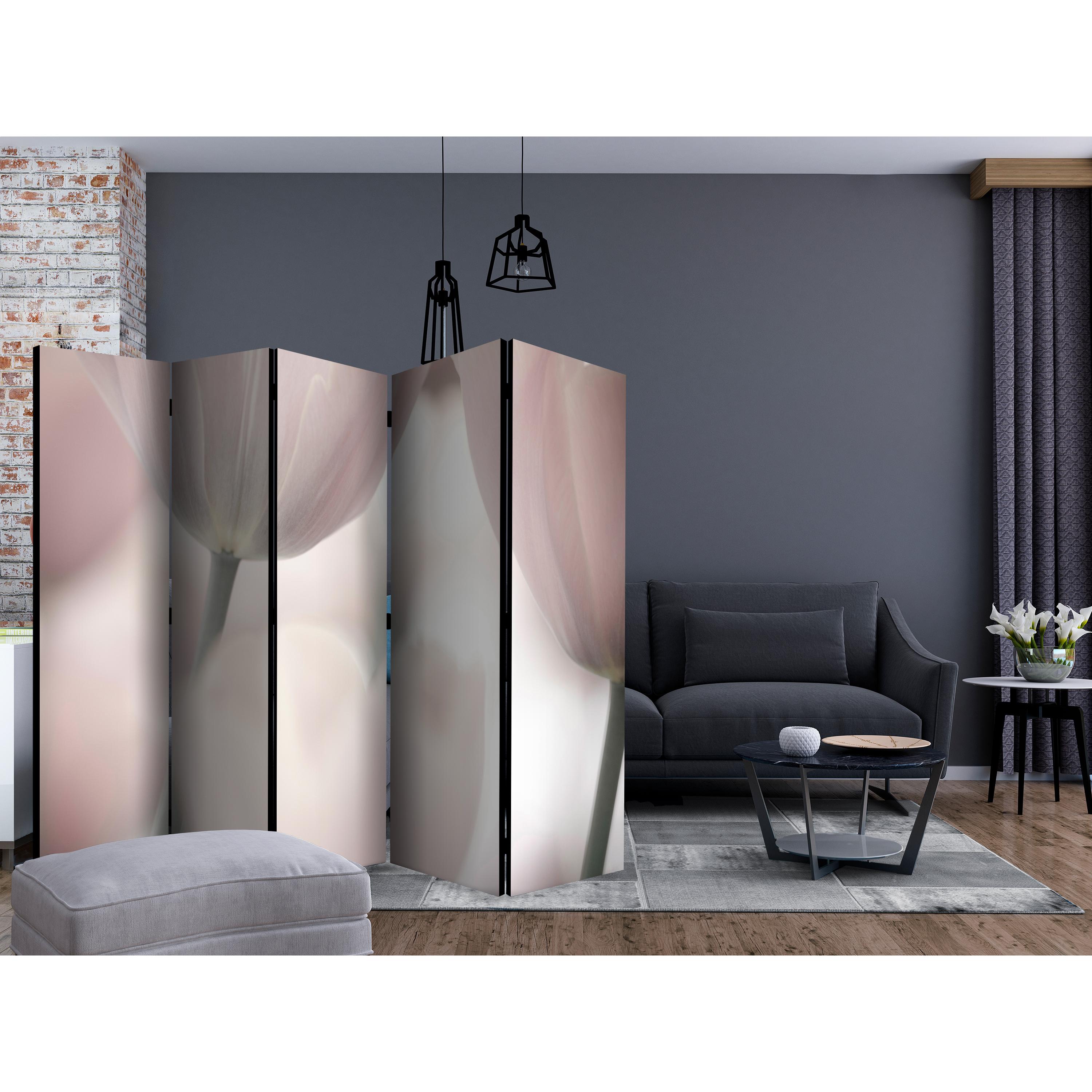 Rumsavdelare Arkiio Tulips Fine Art Black and White II 225x172 cm