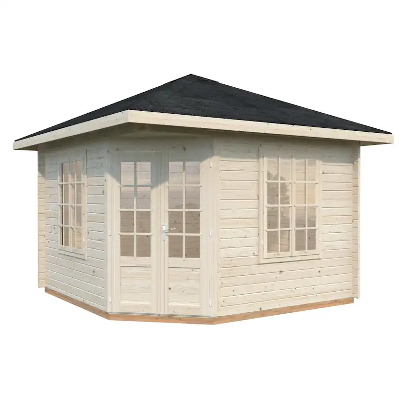 Melanie 9,6 m2 Impregnerad transparent