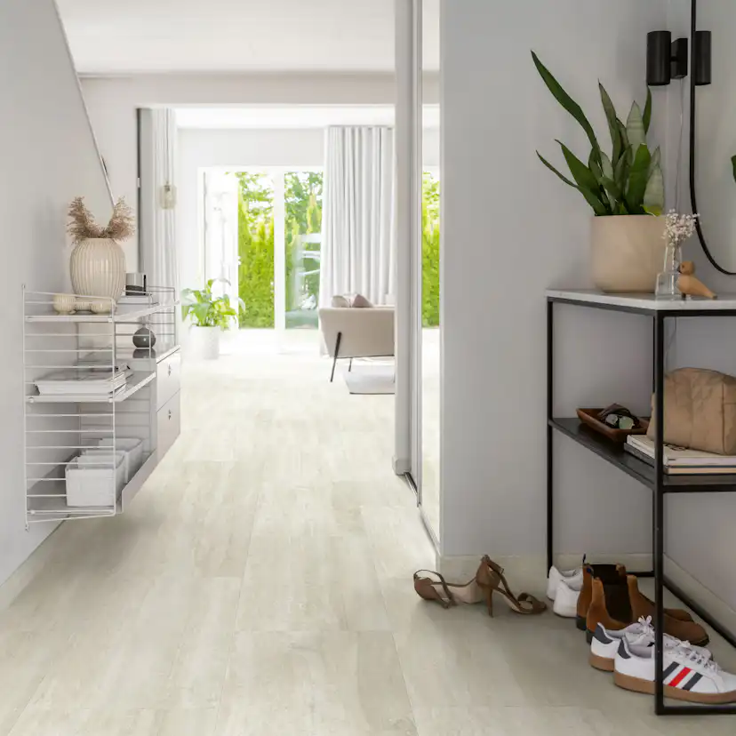 Vinylgolv Pergo Isefjord Pad Pro Ivory Travertine