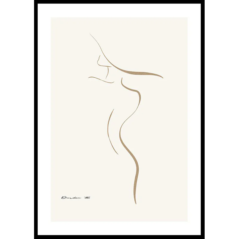 Poster Gallerix Shape Of A Woman No1