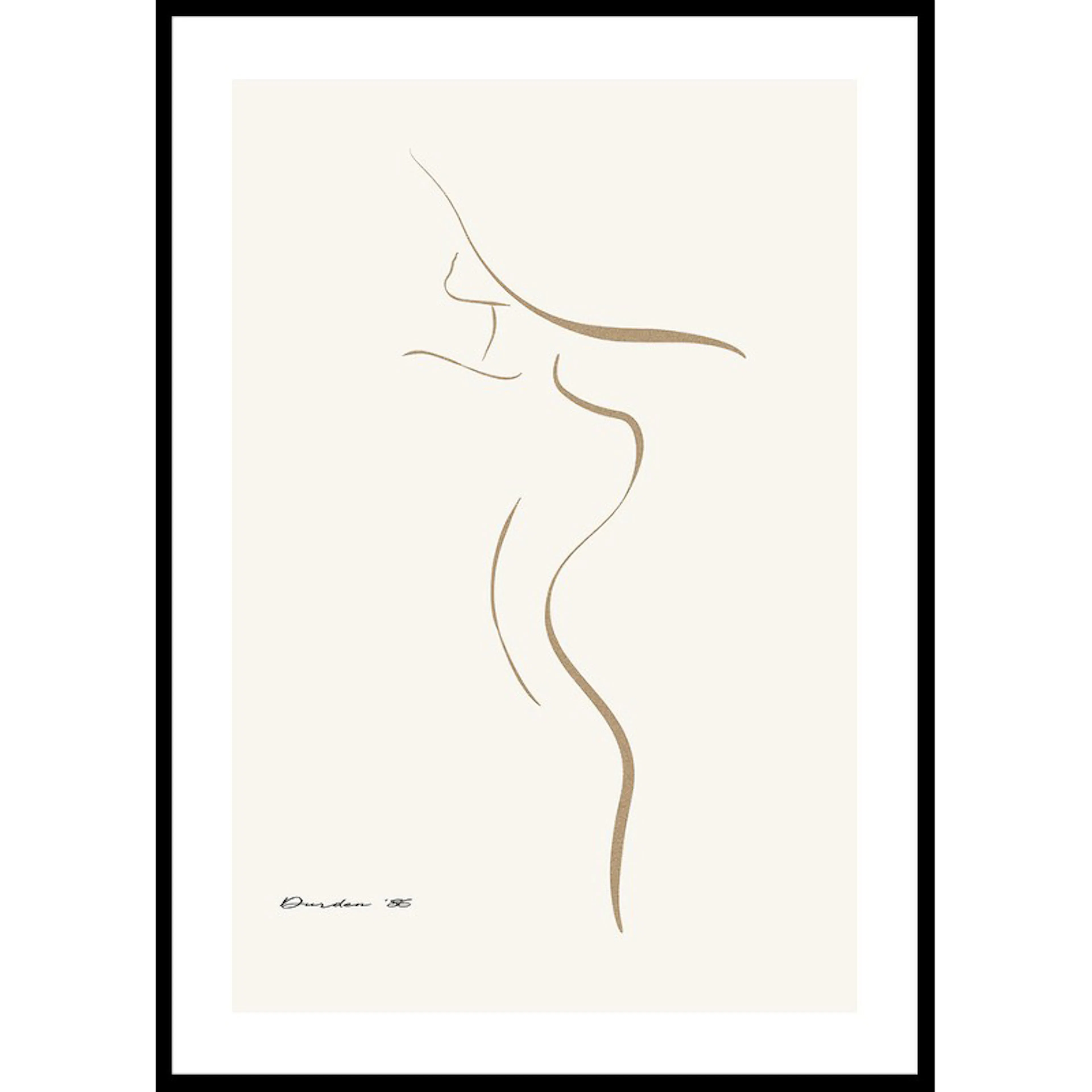 Poster Gallerix Shape Of A Woman No1