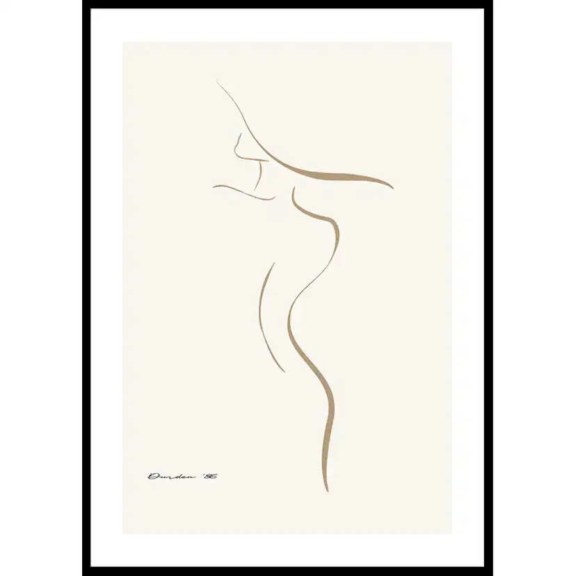 Poster Gallerix Shape Of A Woman No1