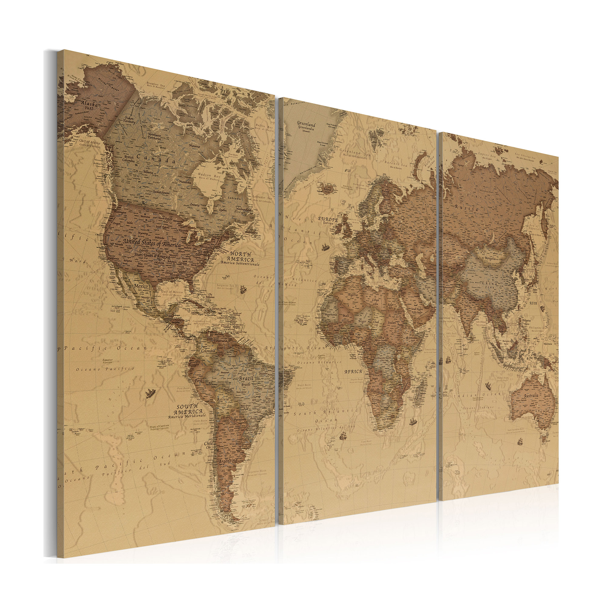Tavla Arkiio Stylish World Map