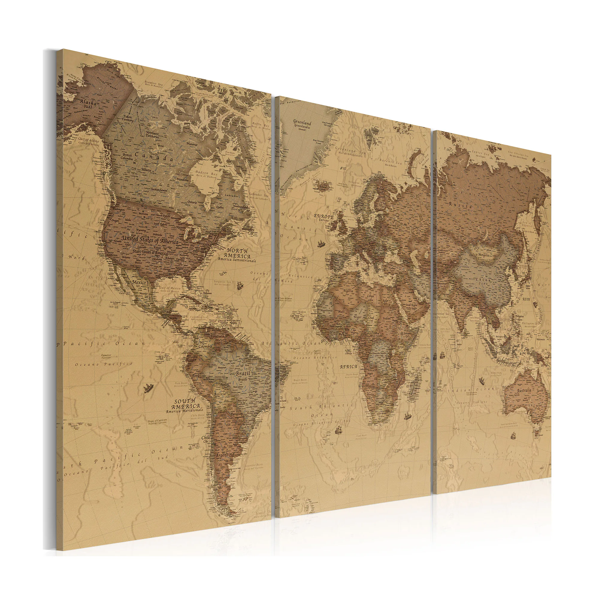 Tavla Arkiio Stylish World Map