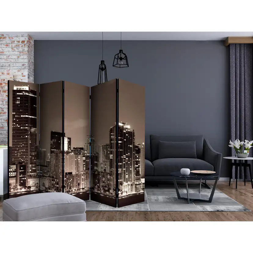 Rumsavdelare Arkiio Miami in Sepia II 225x172 cm