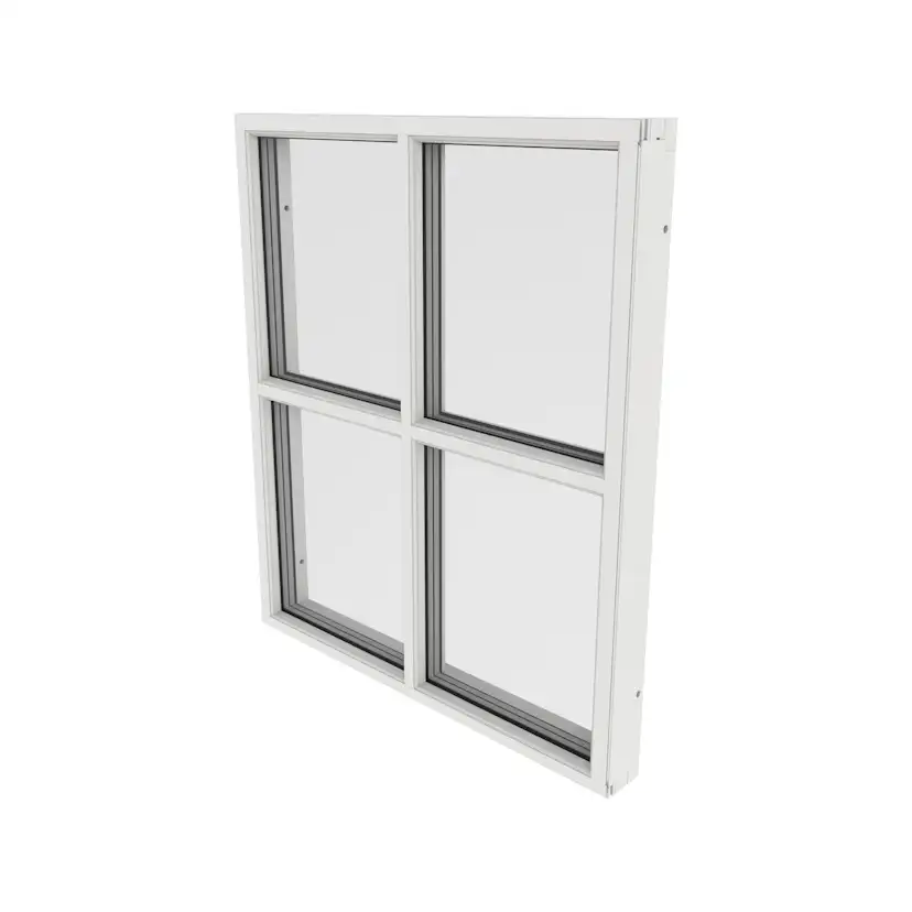 Fast Fönster Outline Trä/Aluminium Lagerfört