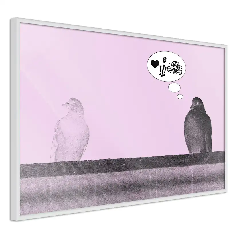 Poster Artgeist Affisch Courtship