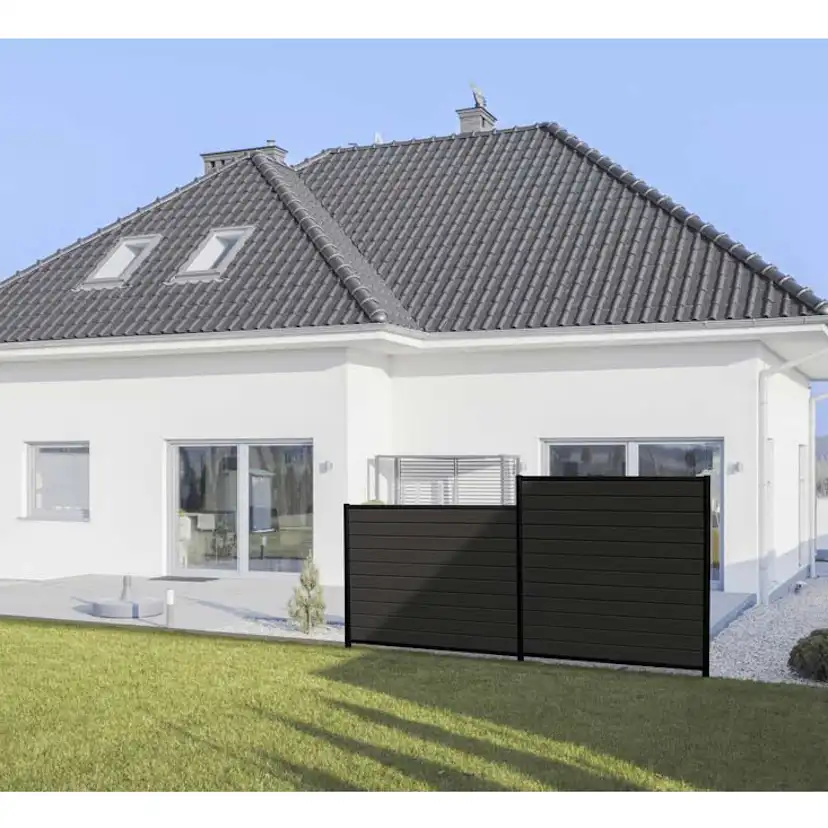 Skensats Kirkedal Topp och Bottenskena K150 Light Black