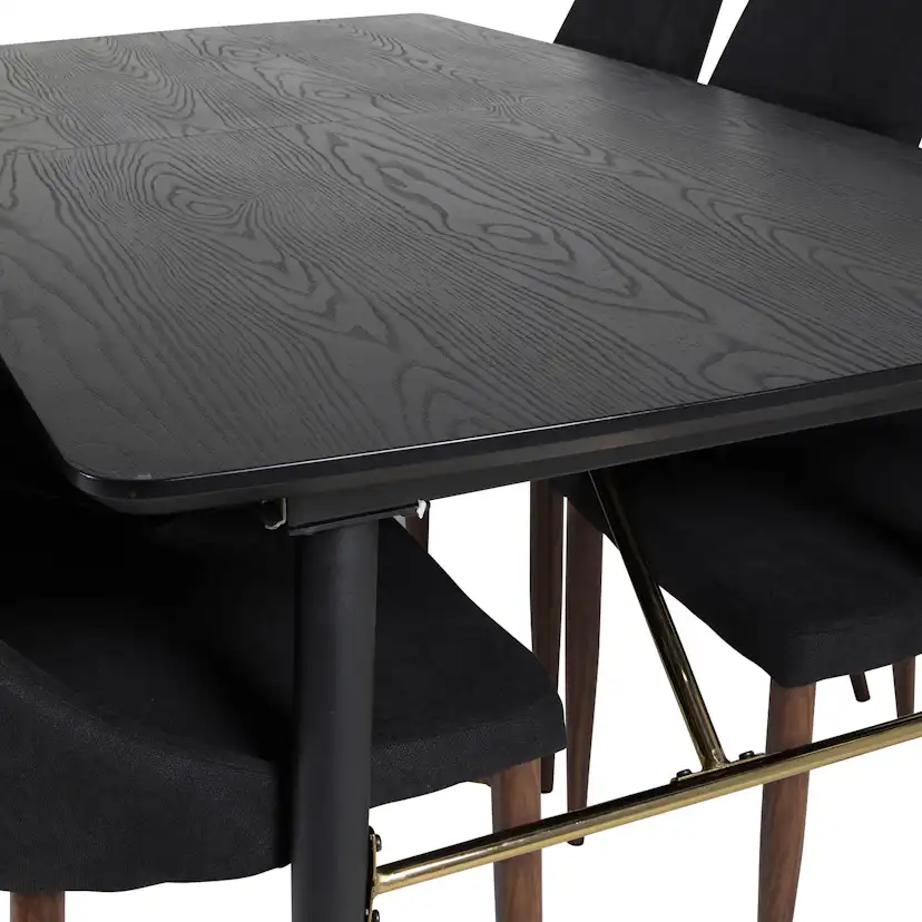 Matgrupp Venture Home Gold med 6 Leone Stolar