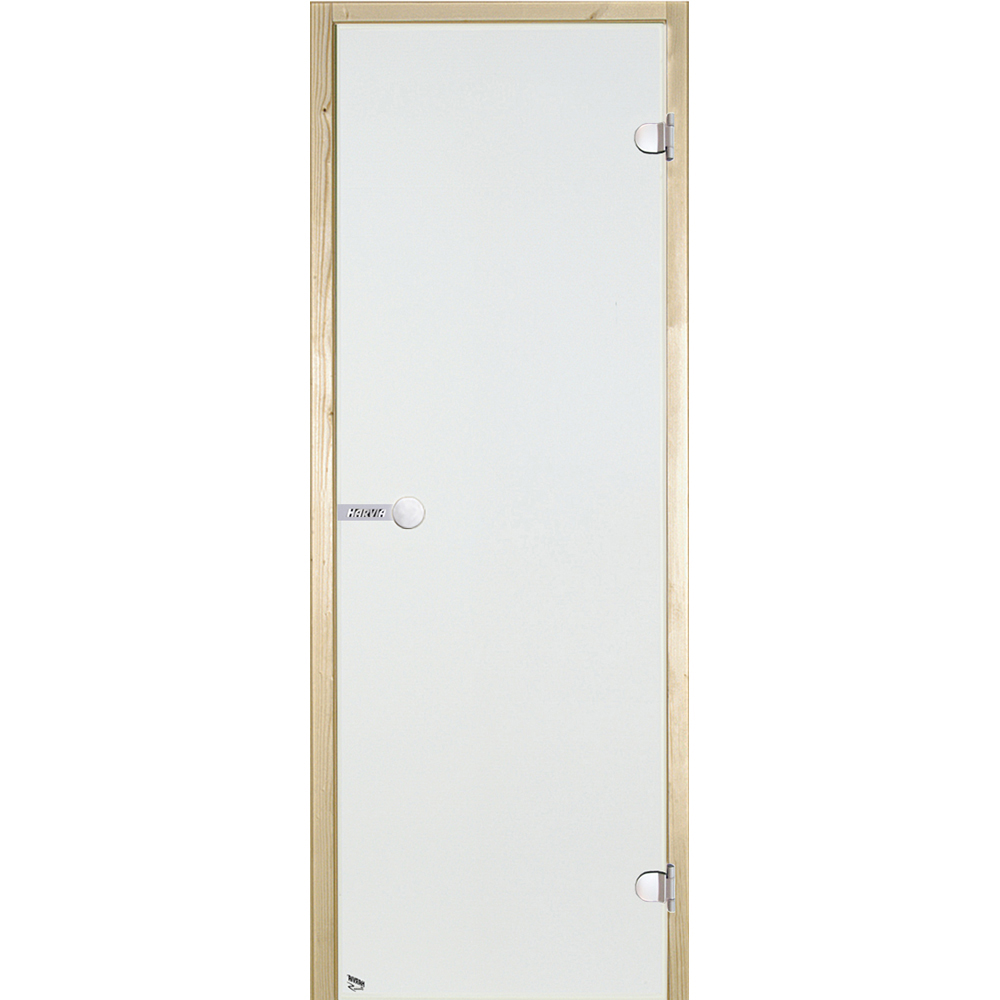 Glasdörr Harvia Klar med Furukarm 7x19