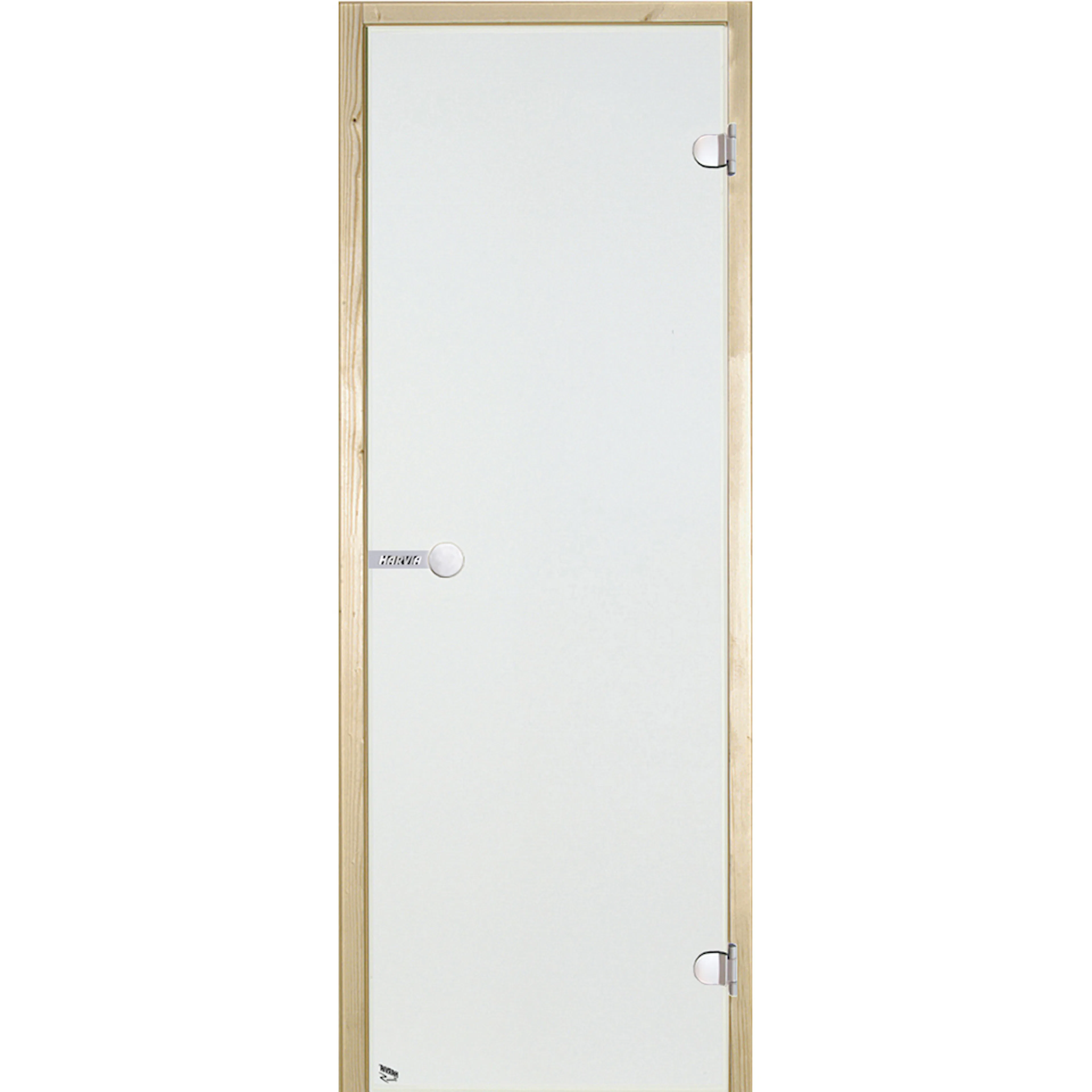 Glasdörr Harvia Klar med Furukarm 7x19