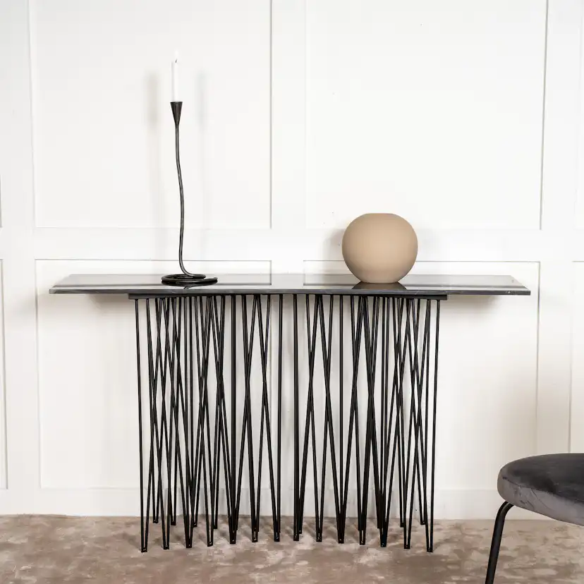 Sidobord furniture/fashion Stone 130 cm