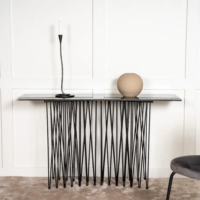 Sidobord furniture/fashion Stone 130 cm