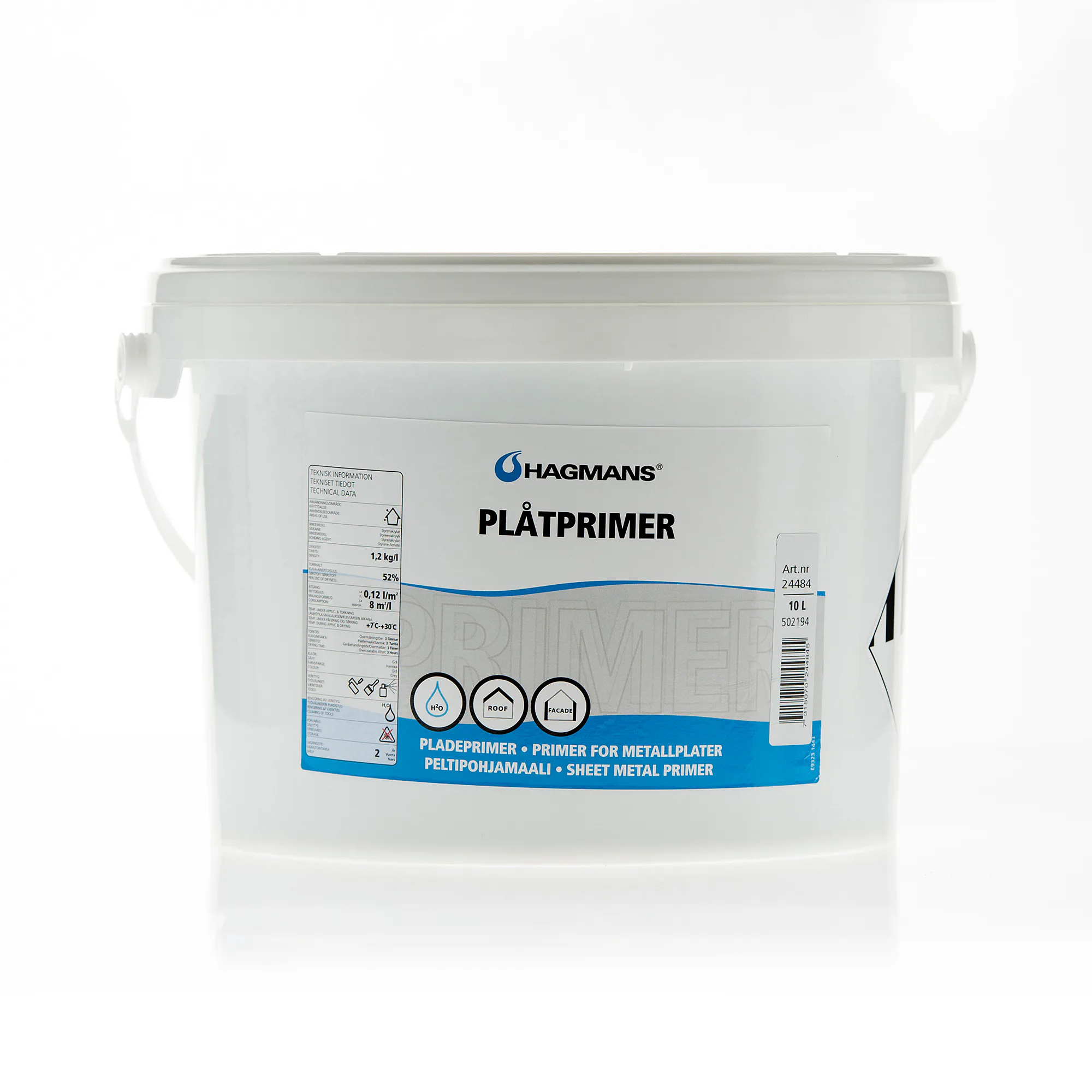 Plåtprimer Hagmans Grip On