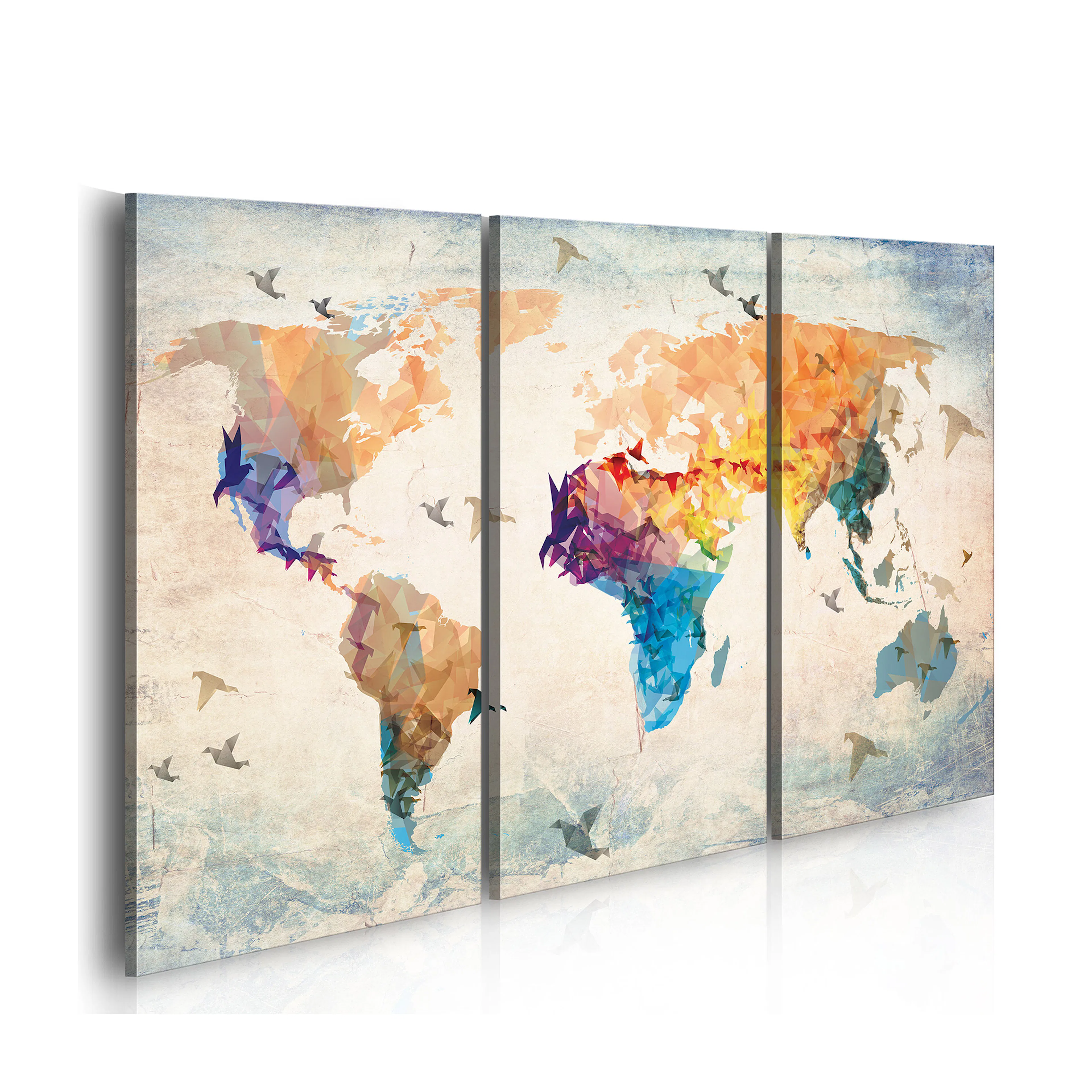 Tavla Arkiio Free As A Bird Triptych