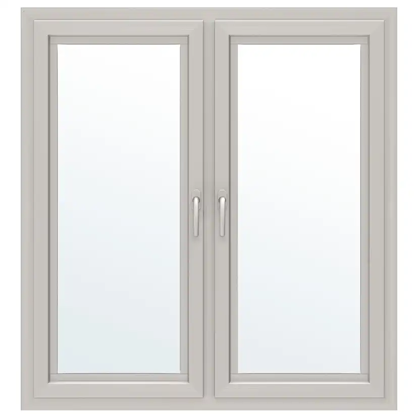 Sidohängt Fönster NorDan HelAlu 3-Glas 2-Luft Aluminium