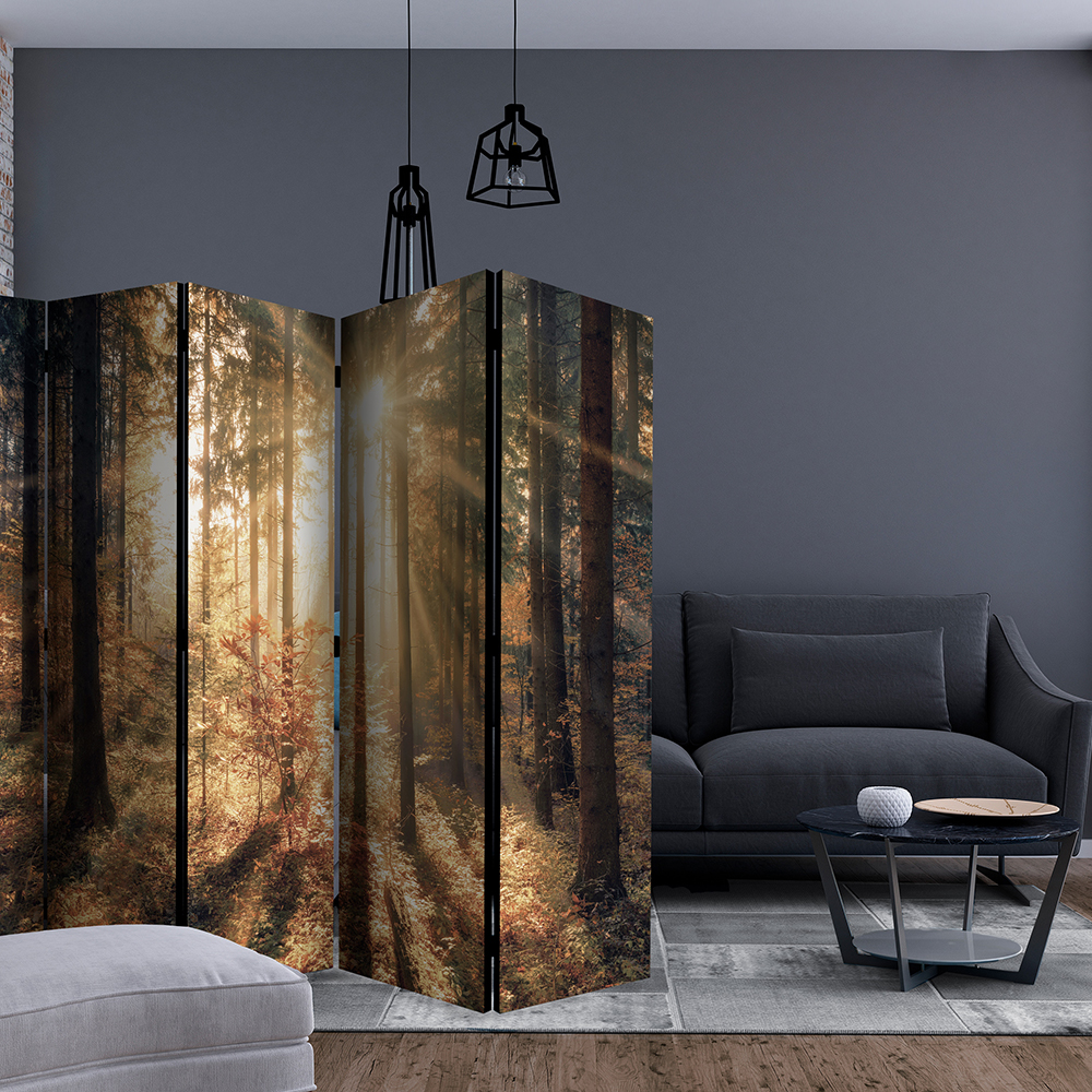 Rumsavdelare Skärmvägg Arkiio Autumnal Forest III 225x172 cm
