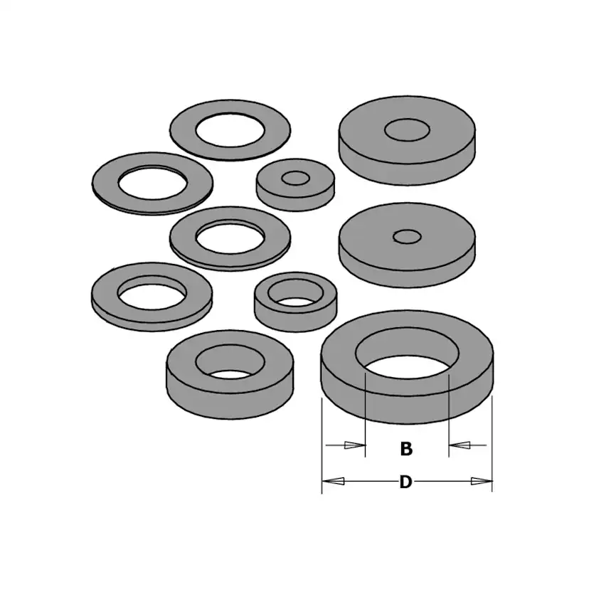 Mellanring CMT Orange Tools för spindelfäste