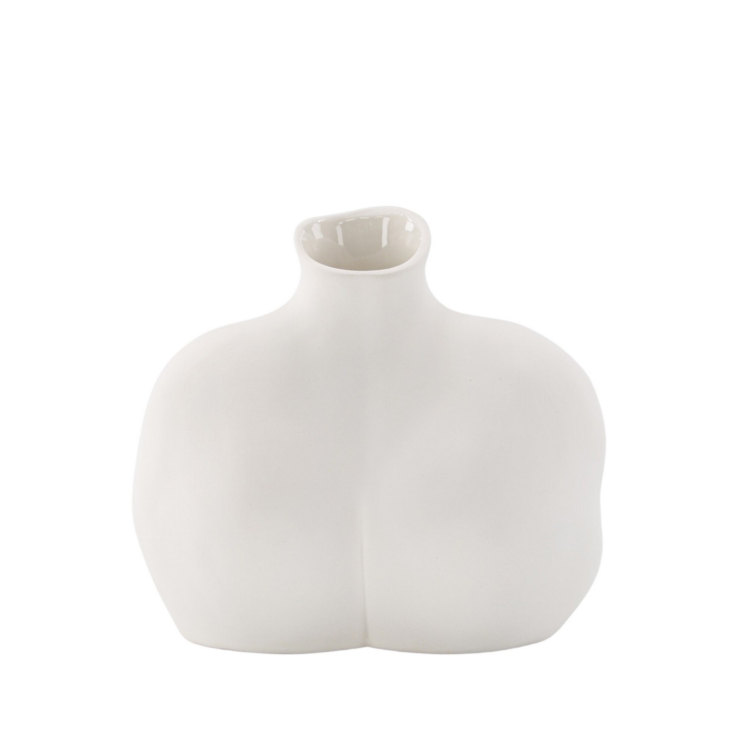 Harvey Vase - Offwhite - 17*10*15Hcm Vit