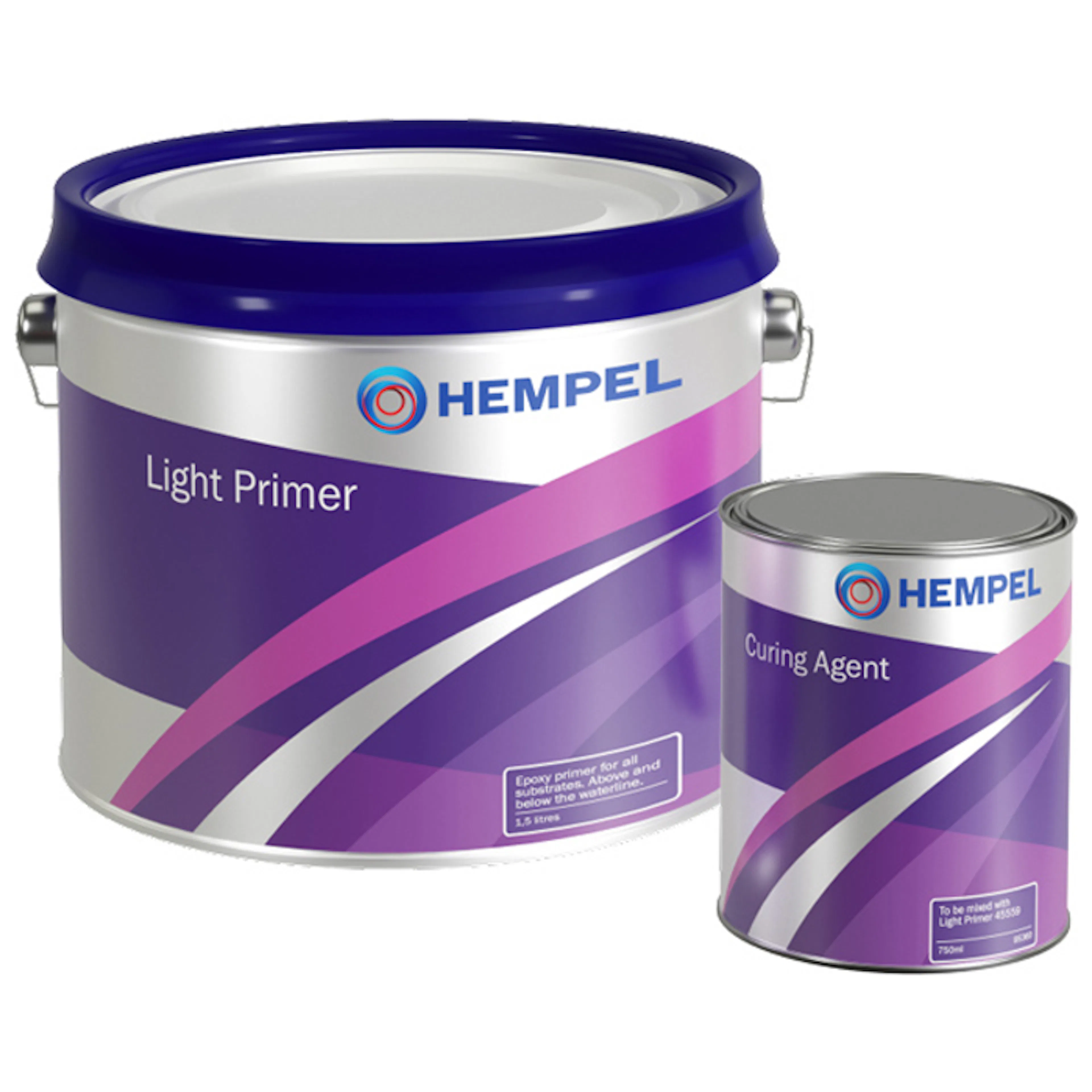 Hempel Light Primer Off White 2,25L Volym: 2,25 l, Utförande: Vit