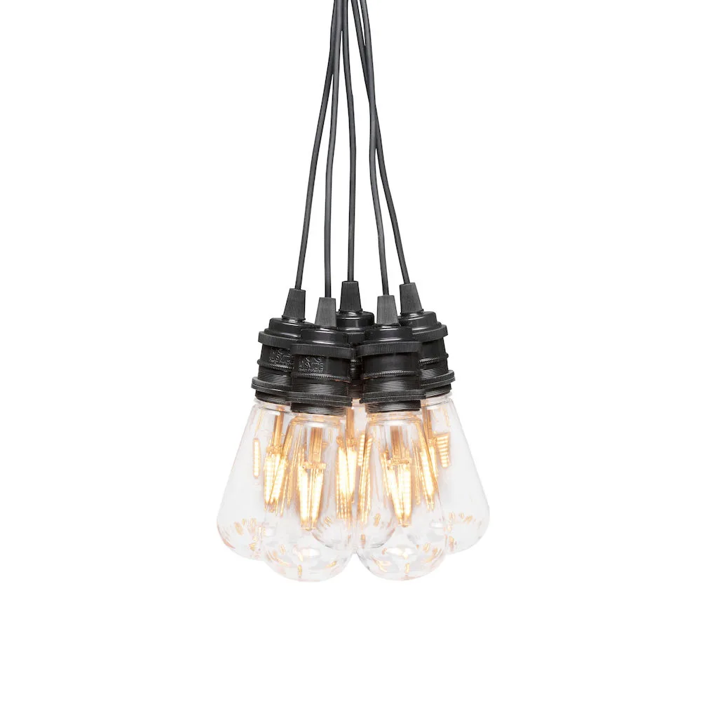 Tilläggsslinga Gnosjö Konstsmide E27 10 Amber LED