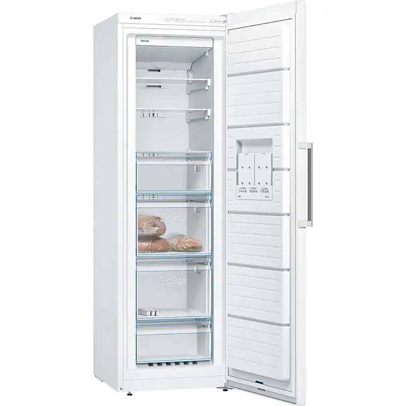 Fristående Kyl & Frys Bosch KSV36FWDP-GSN36CWEP Serie 4 Vit