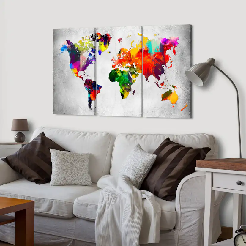 Tavla Arkiio Artistic World Triptych