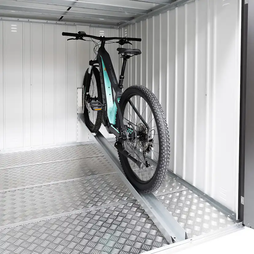 Cykelhängare Biohort MiniGarage L Silver/Metallic