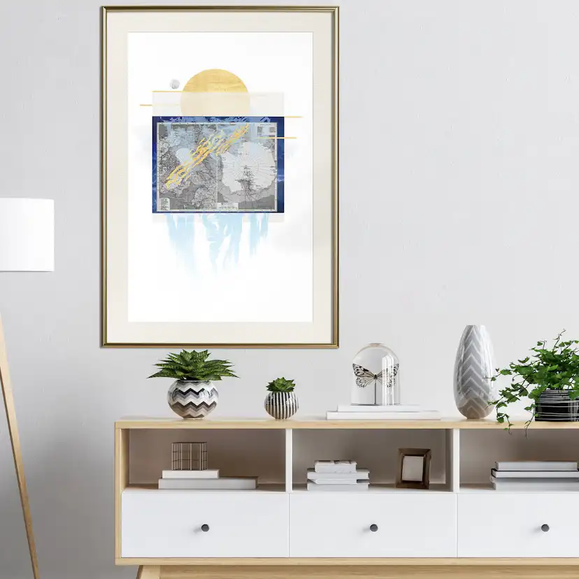 Poster Artgeist Affisch Antarctica