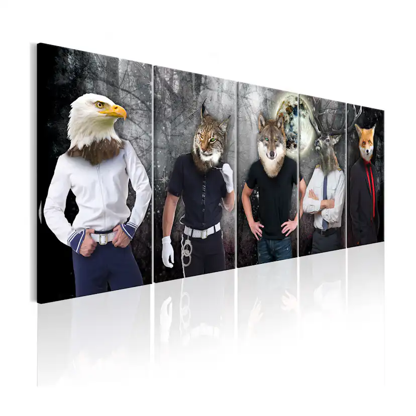 Tavla Arkiio Animal Faces