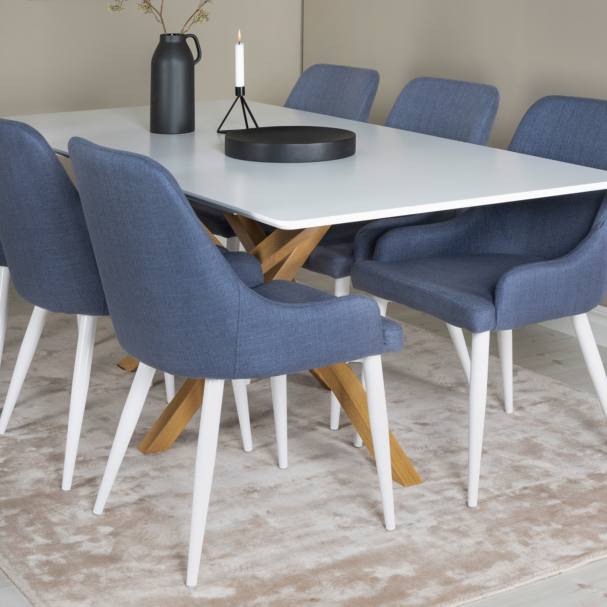 Matgrupp Venture Home Piata med 6 Plake Stolar