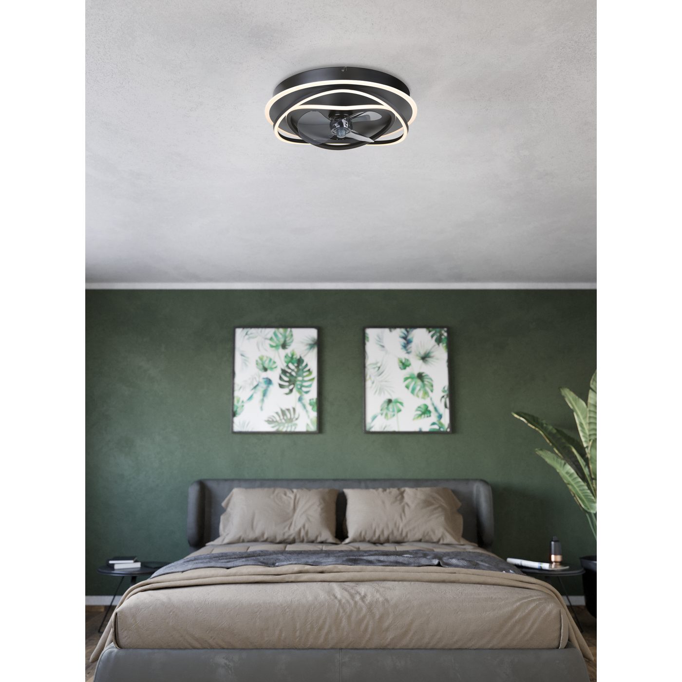 Takfläkt med Lampa Eglo Namori